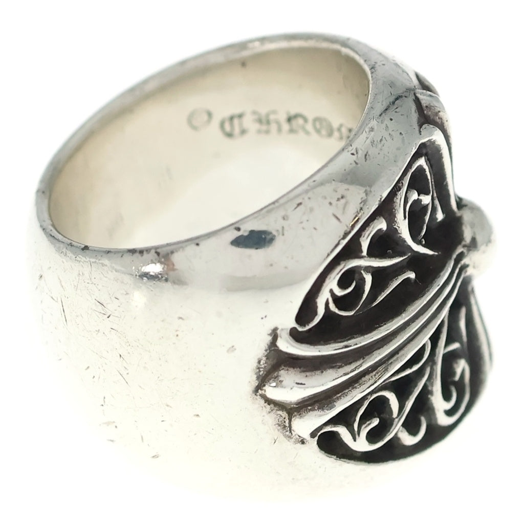 CHROME HEARTS(クロムハーツ) CLASSIC OVAL クラシックオーバルクロス リング シルバー BCA340