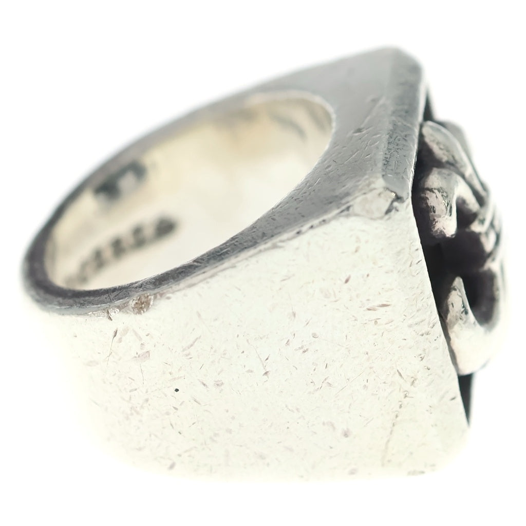 CHROME HEARTS(クロムハーツ) LETTER BLOCK レターブロックBSフレア リング シルバー