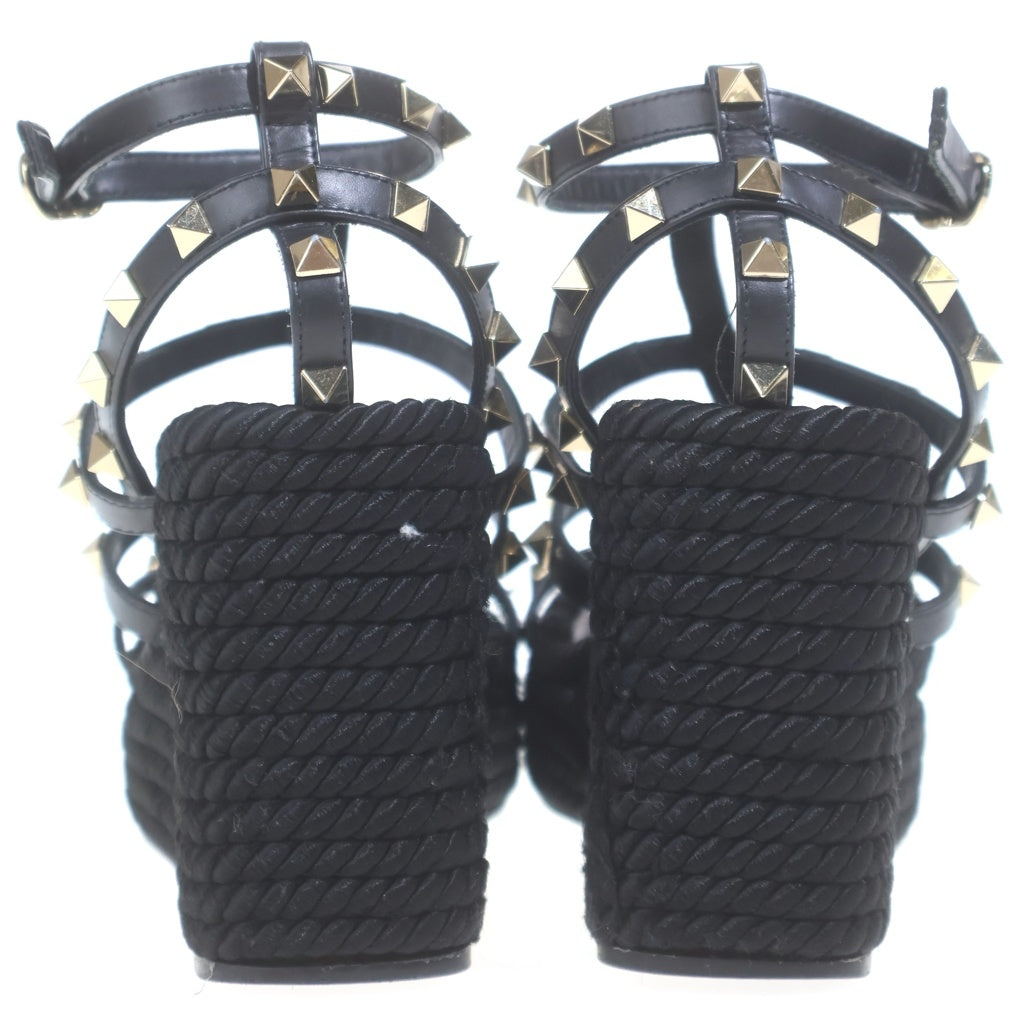 VALENTINO(ヴァレンティノ) ロックスタッズ ウェッジソールサンダル