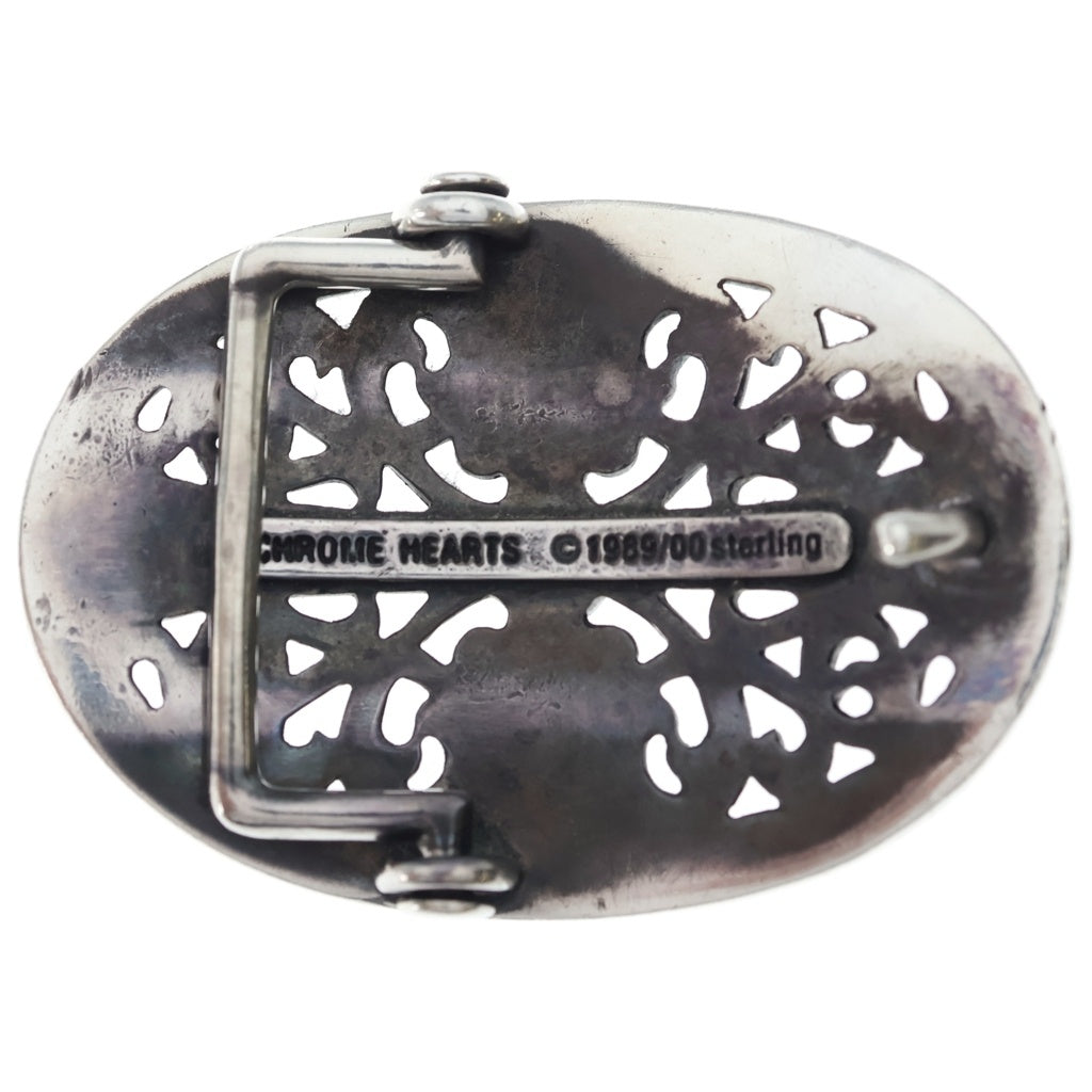 CHROME HEARTS(クロムハーツ) OVAL CROSS STRAP1.5クラシックオーバルクロスバックル シルバー BCA359