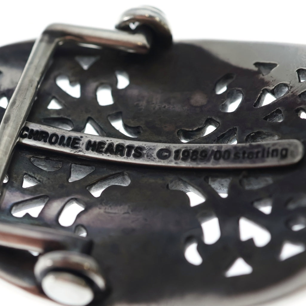CHROME HEARTS(クロムハーツ) OVAL CROSS STRAP1.5クラシックオーバルクロスバックル シルバー BCA359