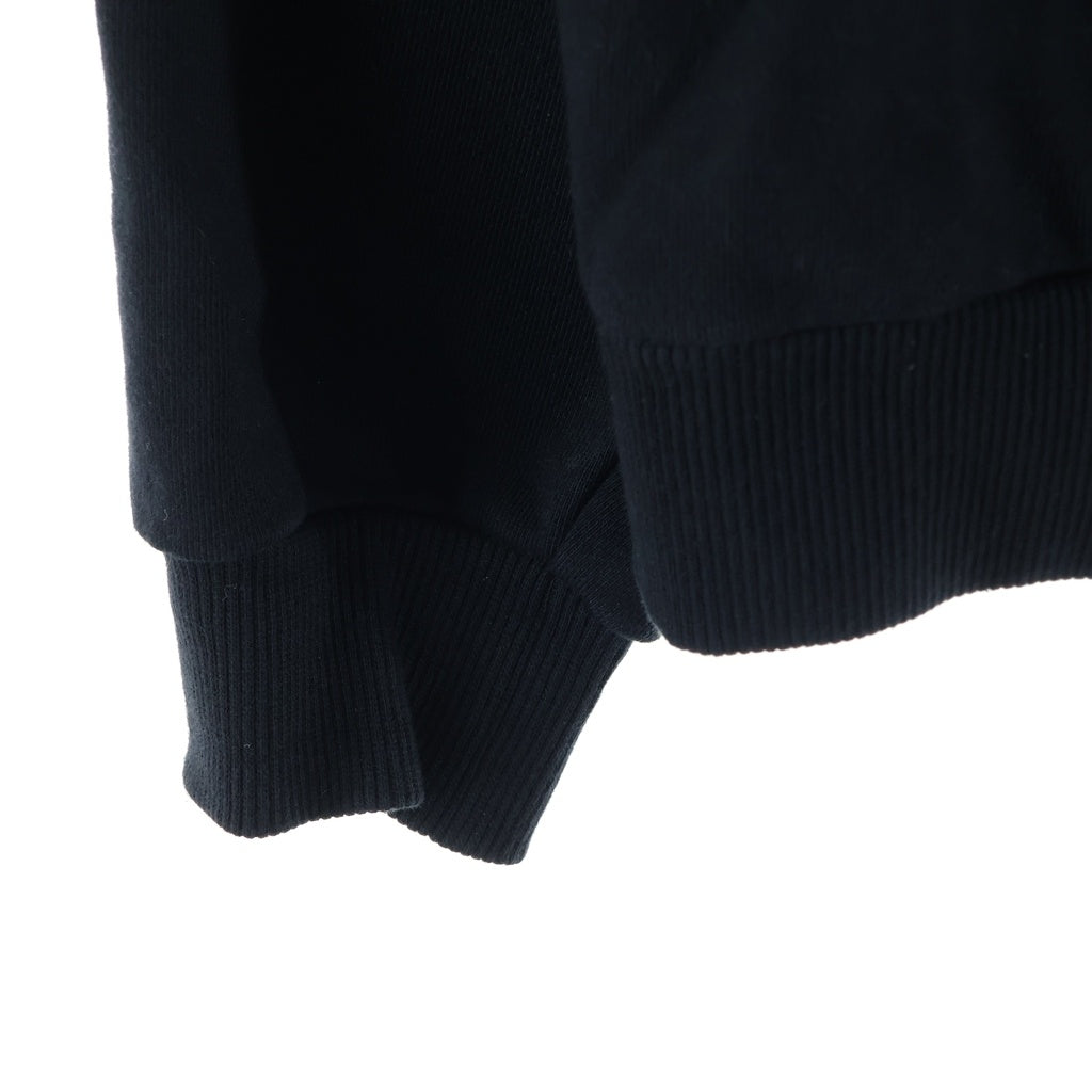 CELINE(セリーヌ) ルーズ フーディー コットンフリース プルオーバースウェットパーカー ブラック 2Y468670Q.38NO