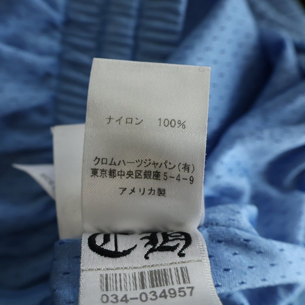 CHROME HEARTS(クロムハーツ) MESH WARM UP JERSEY メッシュ バーシティー ジャージー CHプリントメッシュ ハーフパンツ ブルー