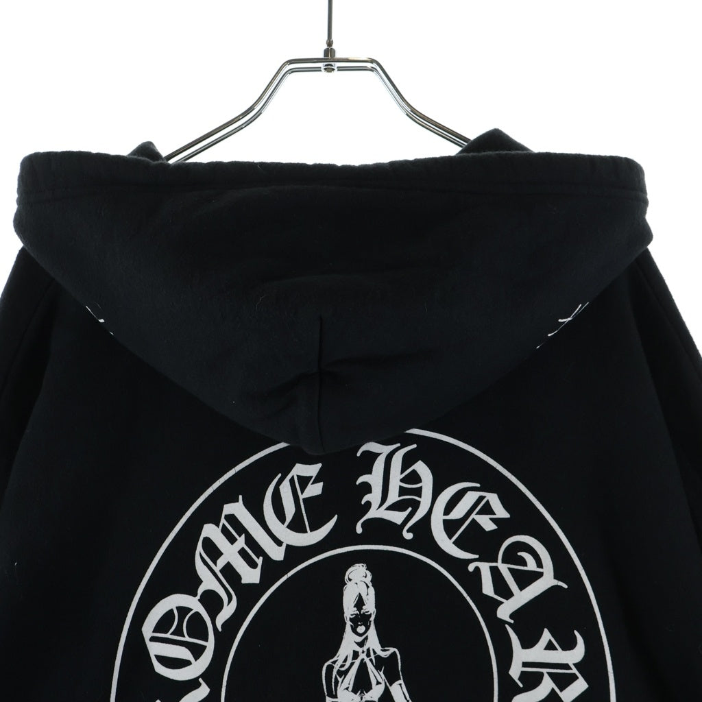 CHROME HEARTS(クロムハーツ) ×DEADLY DOLL PULLOVER HOODIE デッドリードル プルオーバーパーカー ブラック