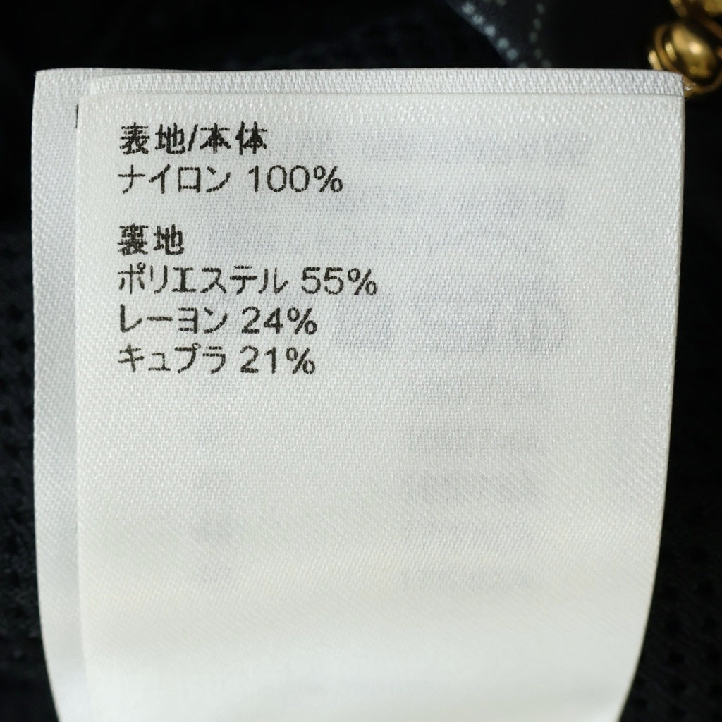 LOUIS VUITTON(ルイヴィトン) モノグラム ステンシルエフェクト ジョギングパンツ ナイロンパンツ ブラック/ブルー RW221W J56 FMPA55
