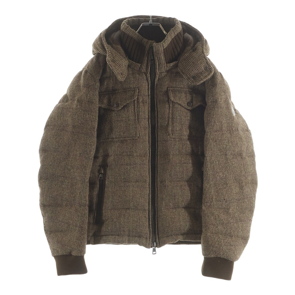 MONCLER(モンクレール) FLORIAN ツイードダウンジャケット ブラウン 220914192700