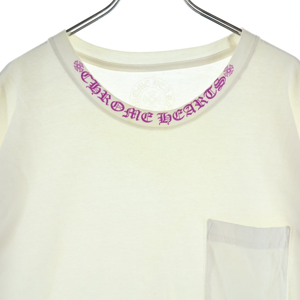 CHROME HEARTS クロムハーツ NECK LOGO クルーネック 美品 CHROME HEARTS(クロムハーツ) Neck Logo ネックロゴ クルーネック半袖T