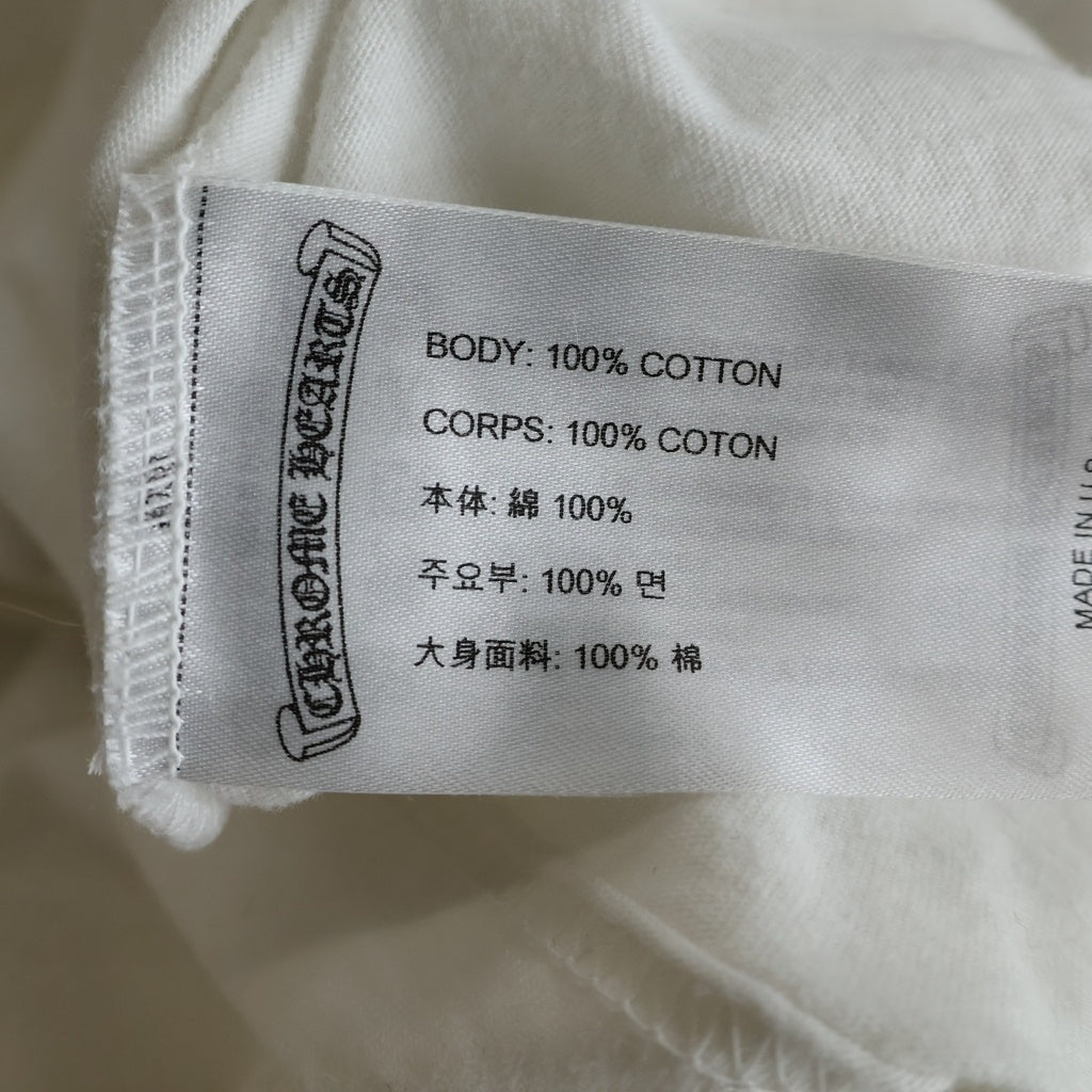 CHROME HEARTS クロムハーツ NECK LOGO クルーネック 美品 CHROME HEARTS(クロムハーツ) Neck Logo ネックロゴ クルーネック半袖T