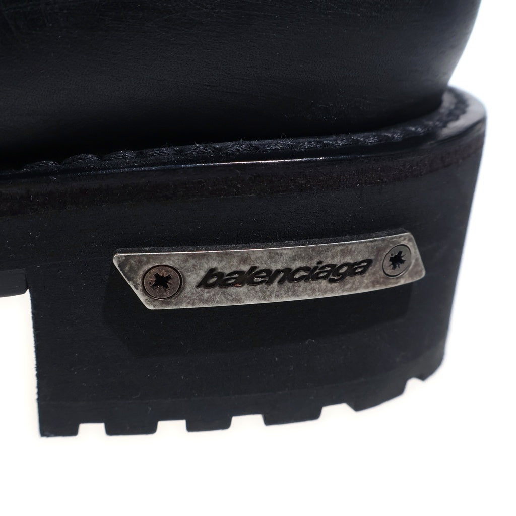 BALENCIAGA(バレンシアガ) VENOM ヴェノムレザーロングブーツ ブラック 41