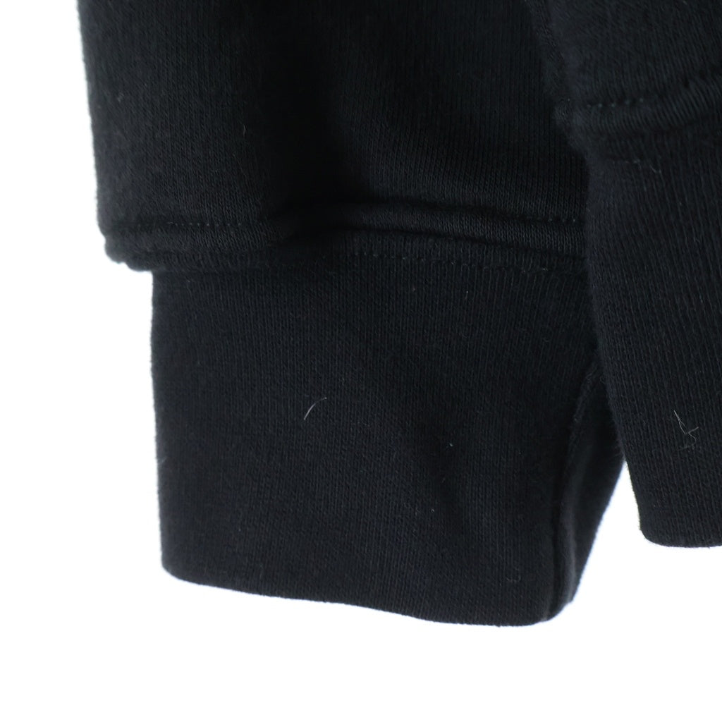 CHROME HEARTS(クロムハーツ) セメタリークロス ダガージップ 裏地サーマル ジップアップフーディ パーカー ブラック