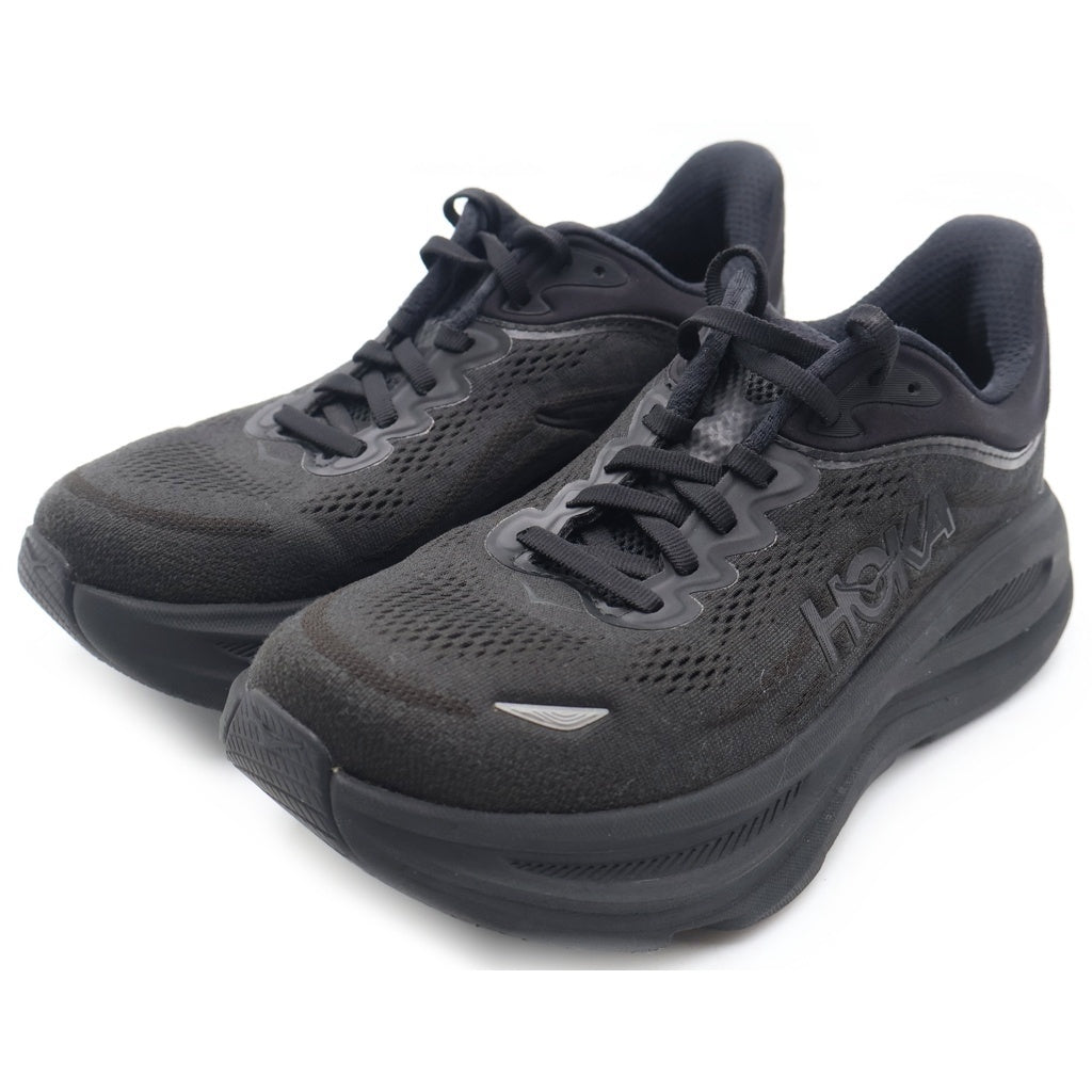 HOKA ONE ONE(ホカオネオネ) BONDI 9 EXTRA WIDE ボンダイ 9 エキストラワイド ローカットスニーカー シューズ レディース ブラック 1162016-BB