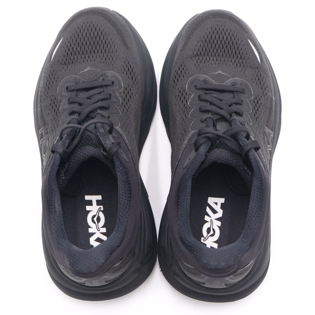 HOKA ONE ONE(ホカオネオネ) BONDI 9 EXTRA WIDE ボンダイ 9 エキストラワイド ローカットスニーカー シューズ レディース ブラック 1162016-BB