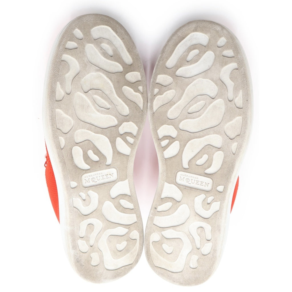 Alexander McQueen(アレキサンダーマックイーン) メッシュローカットスニーカー シューズ レッド 526197