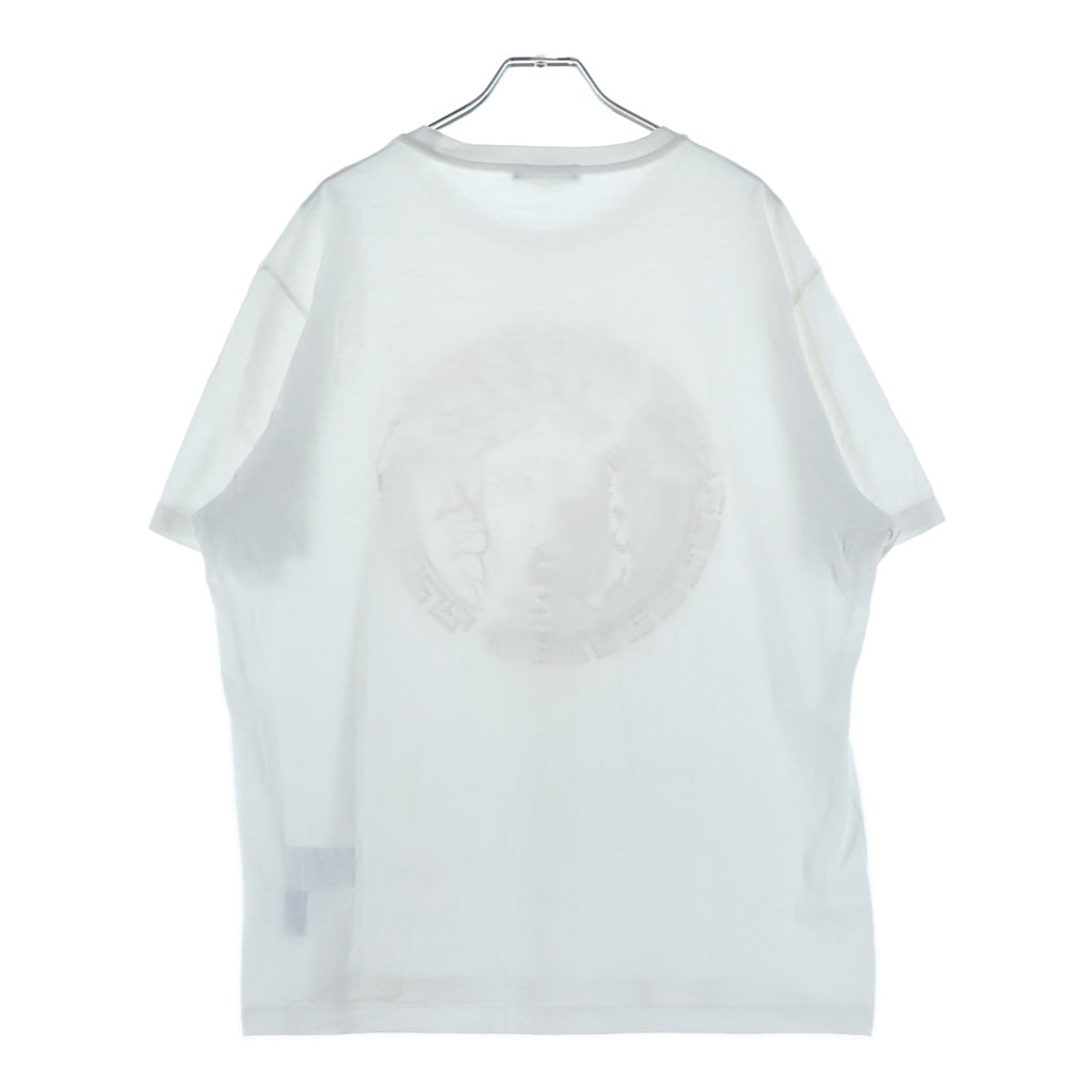 VERSACE(ヴェルサーチ) 19SS スタッズ装飾 半袖Tシャツ カットソー ホワイト