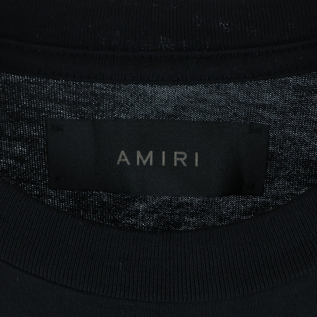 AMIRI(アミリ) Sun Print Tee サンプリント ロゴ 半袖Tシャツ ブラック SRAMJYTE1085SMRBC09