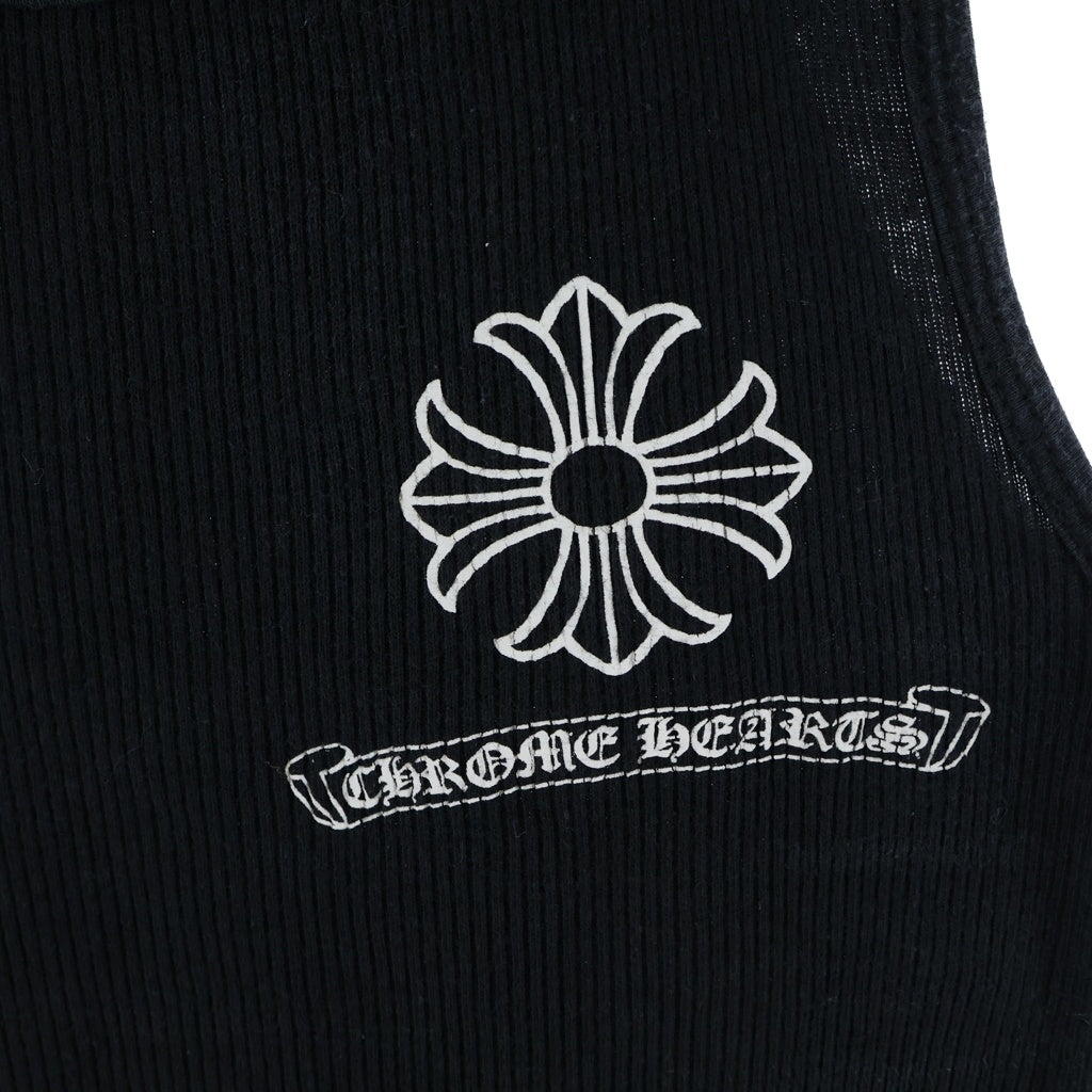 CHROME HEARTS(クロムハーツ) OLD CH PLUS TANK CHプラス ロゴ タンクトップ ノースリーブ ブラック