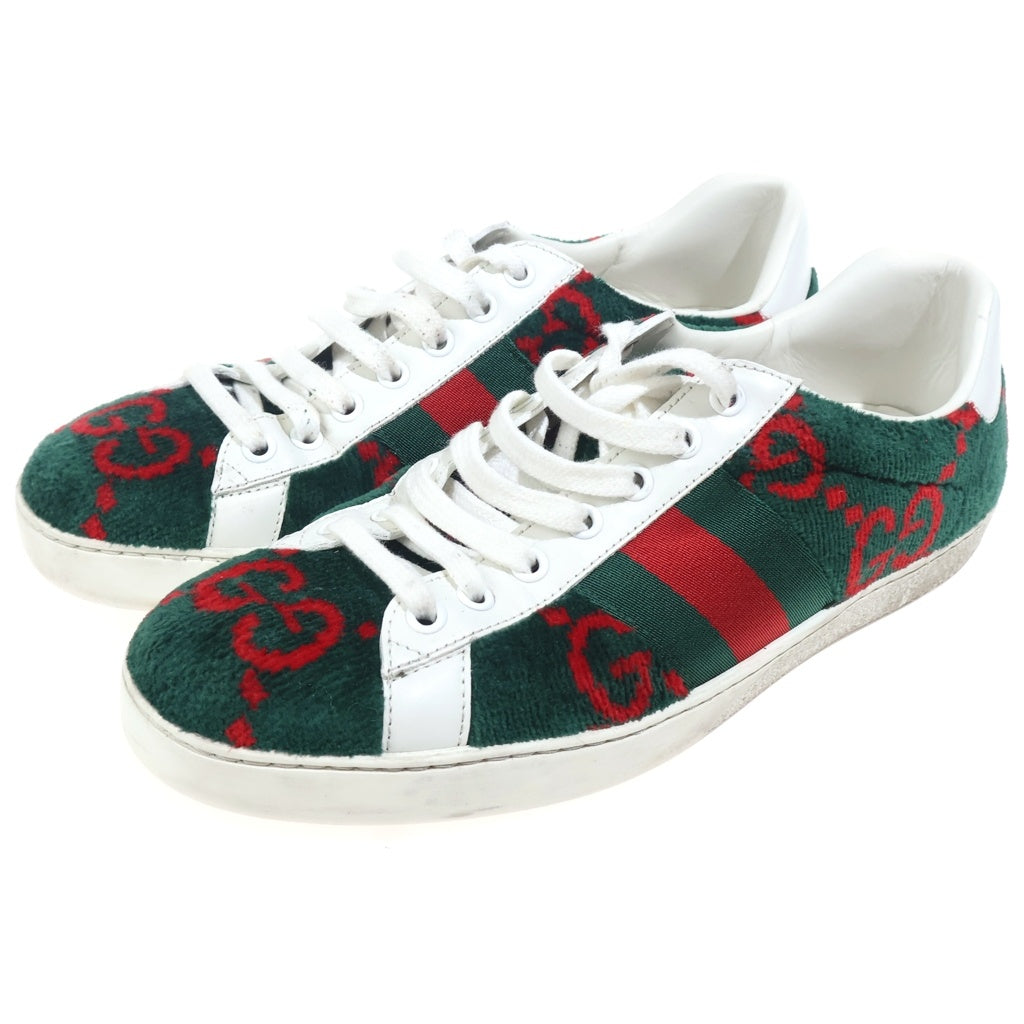 GUCCI(グッチ) GGテリークロス ローカットスニーカー 6 マルチ 576177