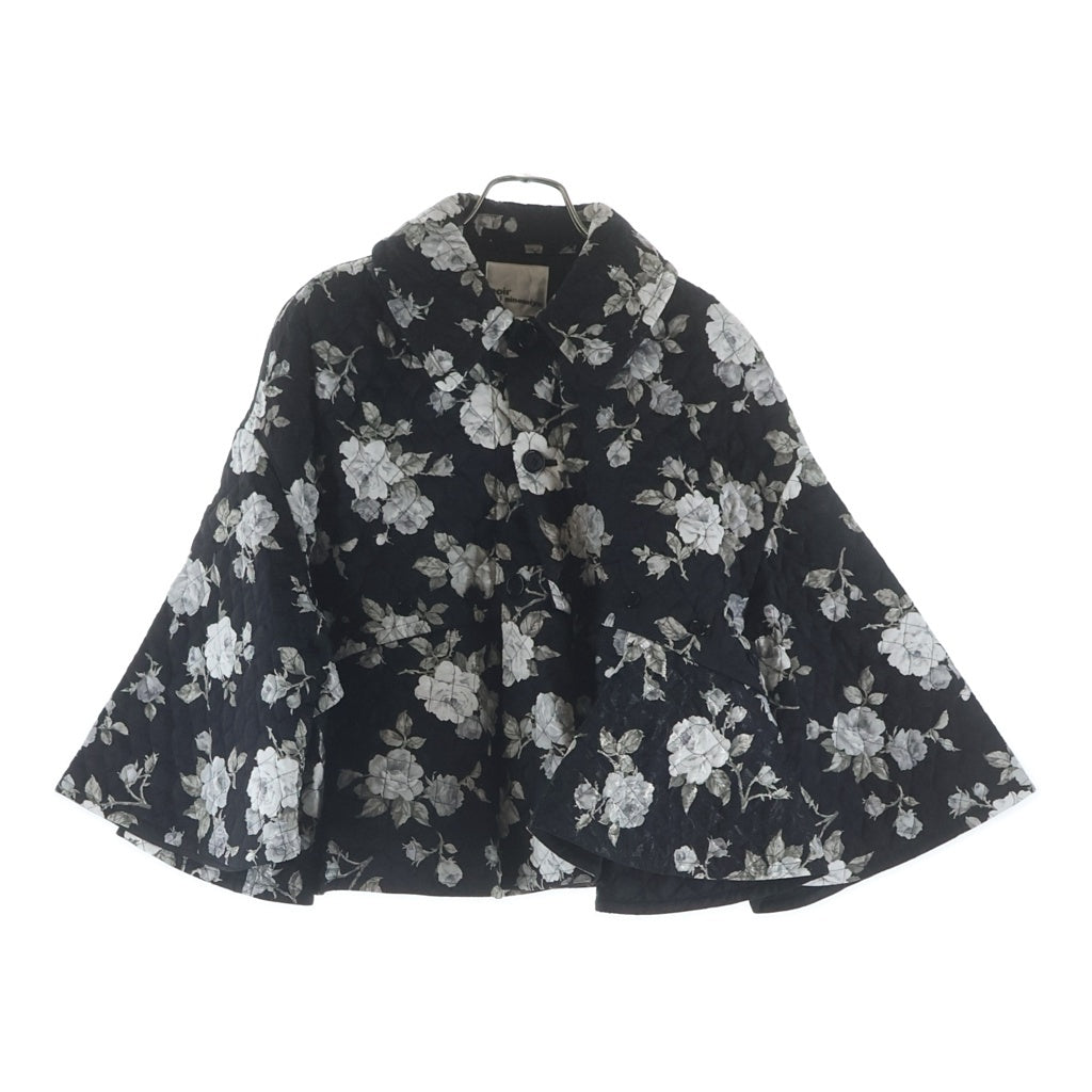 極美品✨コムデギャルソン 16AW ジャカード薔薇 花柄 カーディガン xs COMME des GARCONS(コムデギャルソン) 22AW ×noir kei ninomiya 花柄