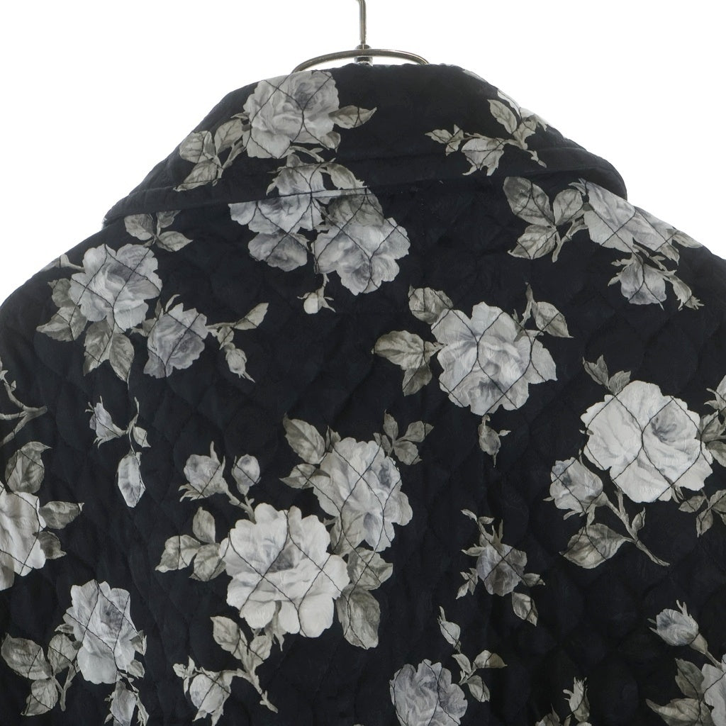 コムデギャルソン 二次元期花柄ケープ風ジャケット COMME des GARCONS(コムデギャルソン) 22AW ×noir kei ninomiya 花柄