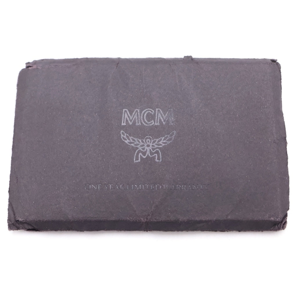 MCM(エム シー エム) ヴィセトス バックパック ロゴ総柄 リュックサック ブラウン