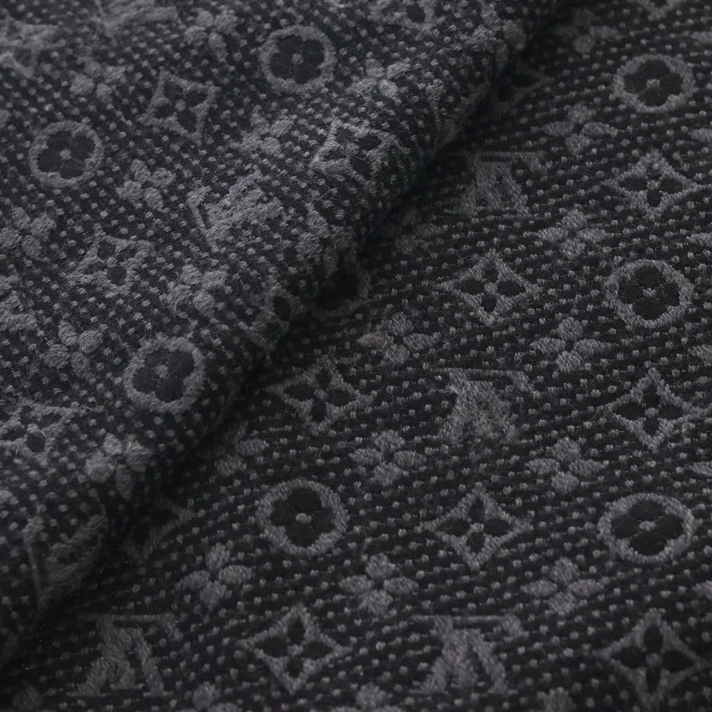 LOUIS VUITTON(ルイヴィトン) エシャルプ モノグラム クラシック アントラシット マフラー ストール ブラック