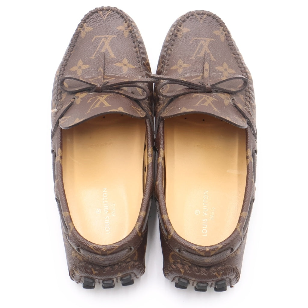 LOUIS VUITTON(ルイヴィトン) LVドライバー ライン ローファー モノグラムドライヴィングシューズ ブラウン