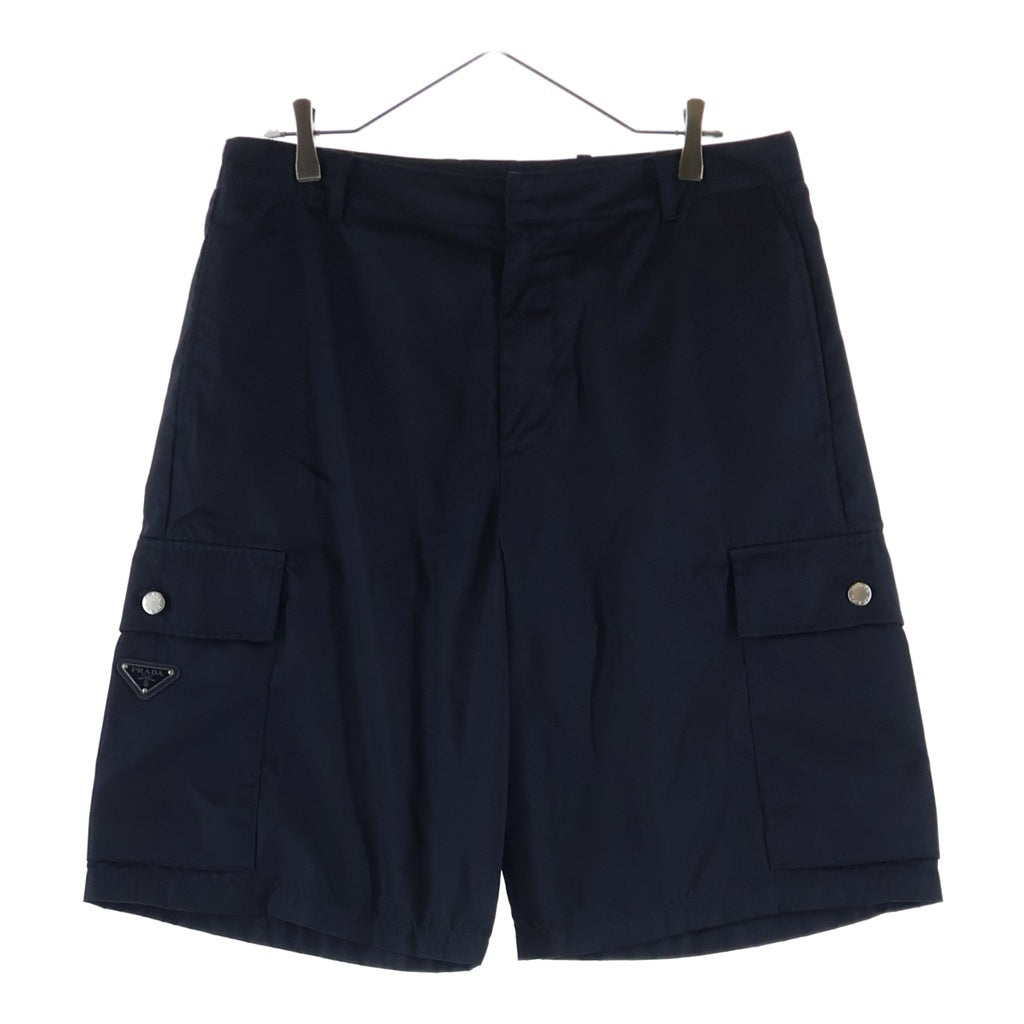 PRADA(プラダ) 23ss Re-Nylon バミューダショーツ ハーフパンツ ネイビー