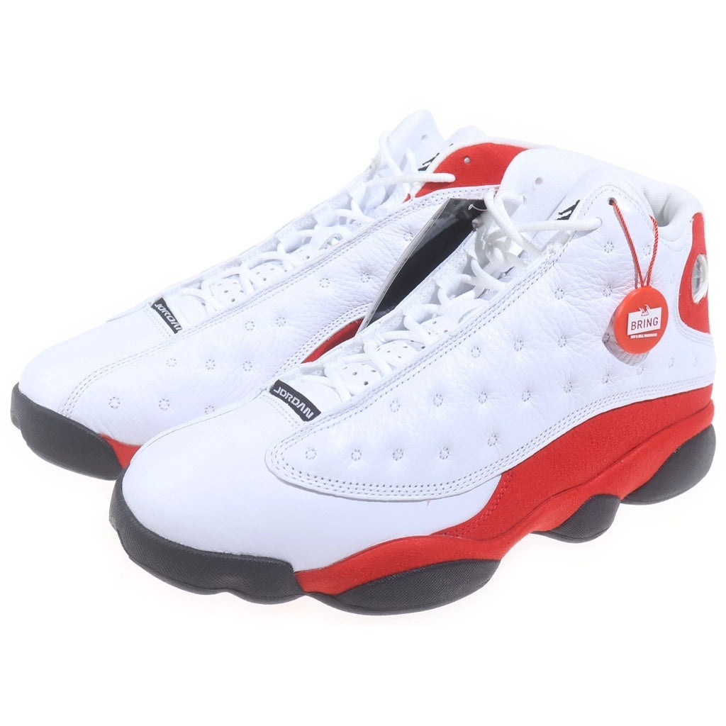 NIKE(ナイキ) AIR JORDAN 13 CHICAGO RED WHITE エア ジョーダン シカゴ ハイカットスニーカー シューズ ホワイト/レッド 414571-102