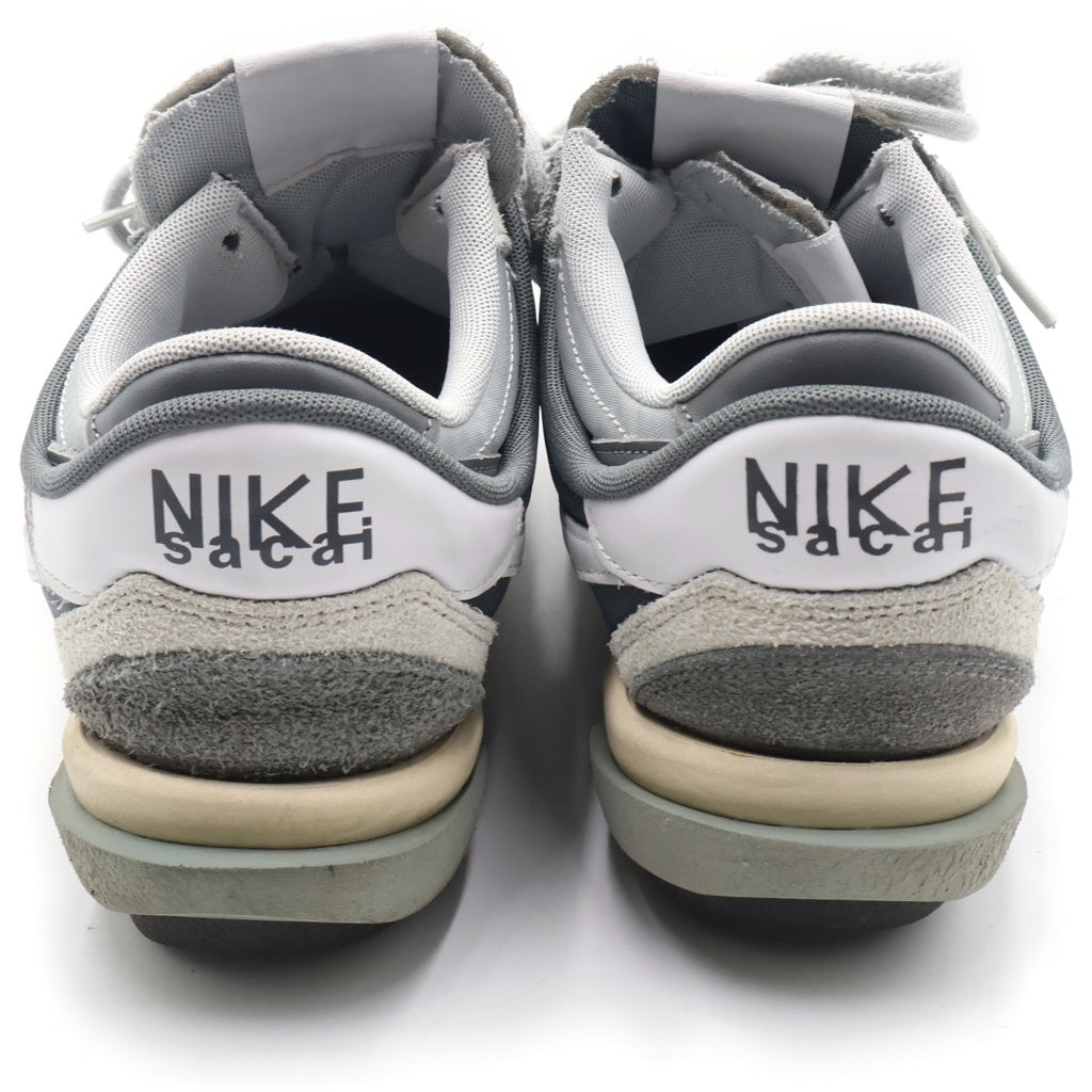 NIKE(ナイキ) ×sacai ZOOM CORTEZ IRON GREY DQ0581-001 サカイ ズーム コルテッツ アイロン ローカットスニーカー グレー US10/28cm