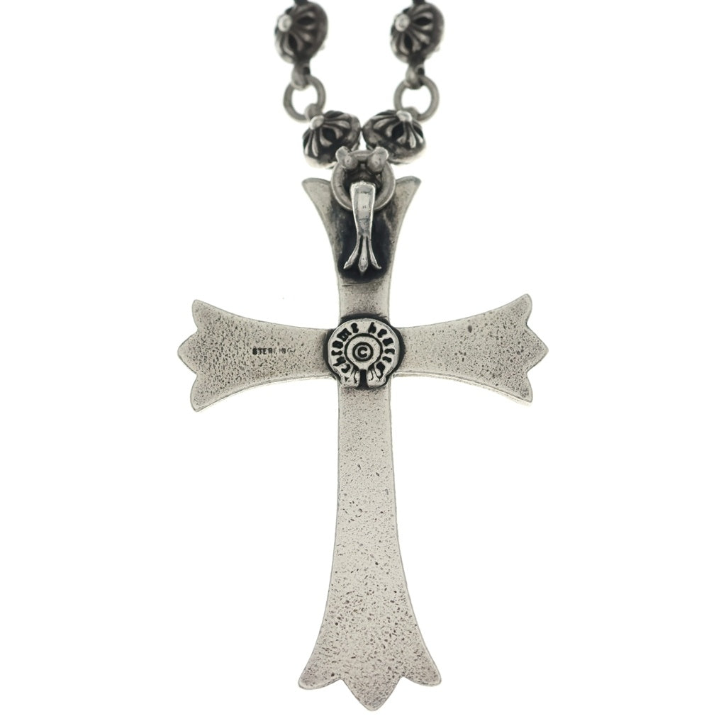 CHROME HEARTS(クロムハーツ) #1 CRSBL CHN LRG CH CRS クロスボール チェーンラージクロス ネックレス シルバー