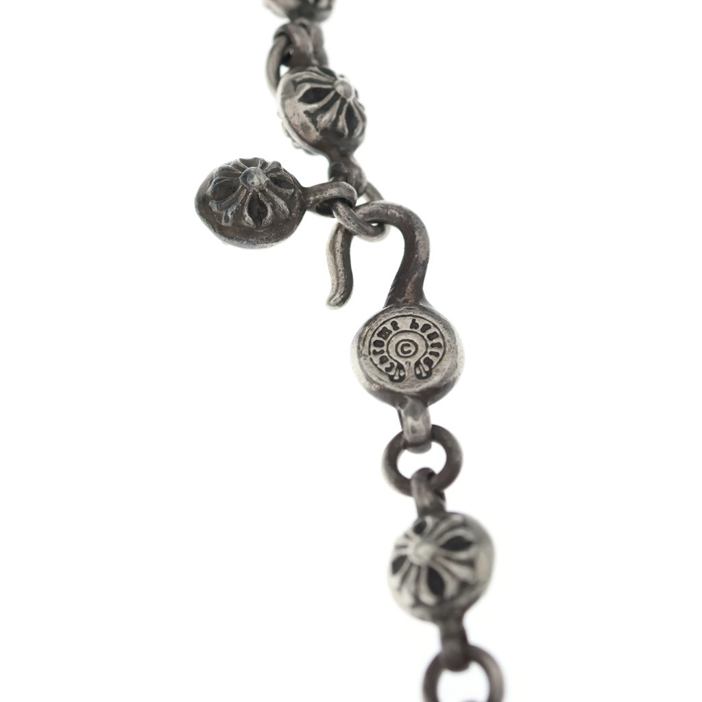 CHROME HEARTS(クロムハーツ) #1 CRSBL CHN LRG CH CRS クロスボール チェーンラージクロス ネックレス シルバー