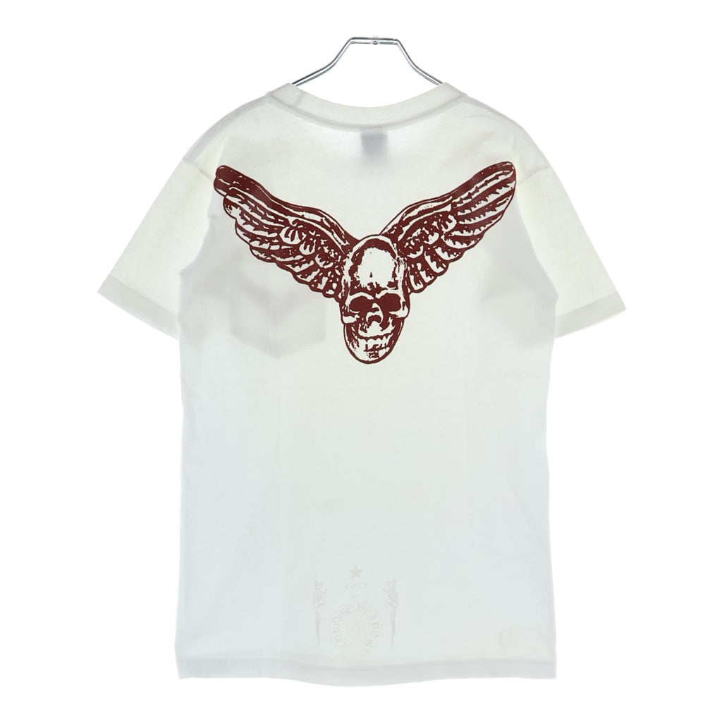 CHROME HEARTS(クロムハーツ) OLD FOTI SKULL WING フォティ スカルウィング Tシャツ カットソー ホワイト