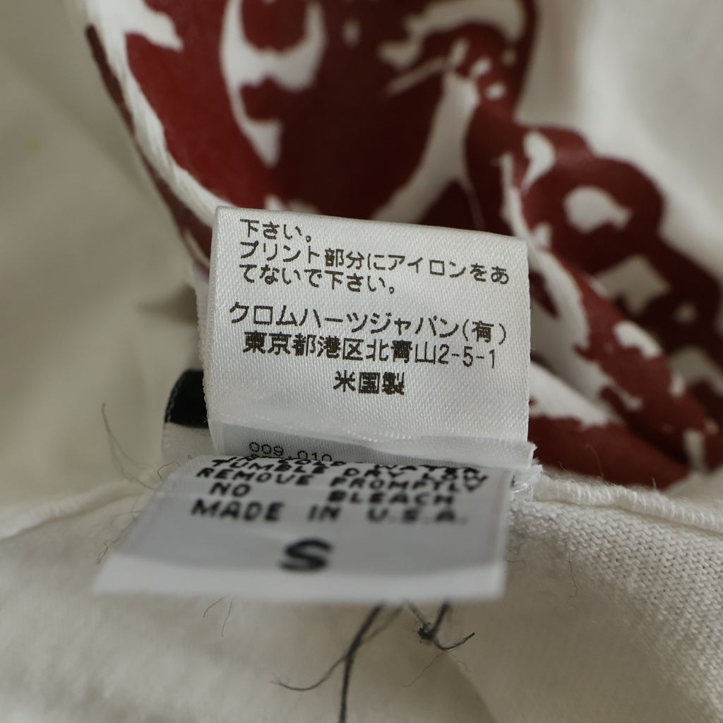 CHROME HEARTS(クロムハーツ) OLD FOTI SKULL WING フォティ スカルウィング Tシャツ カットソー ホワイト