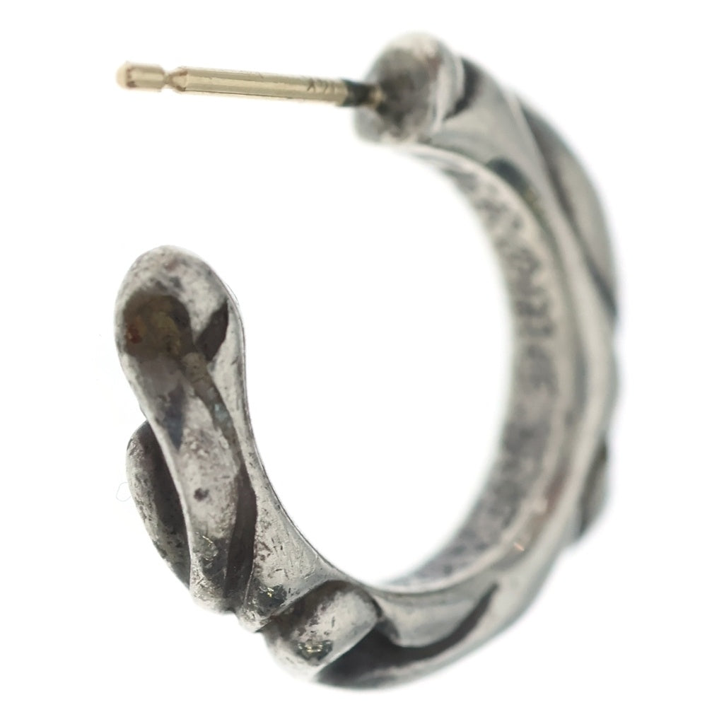 CHROME HEARTS(クロムハーツ) HOOP SCROOL スクロール フープピアス シルバー BCA102