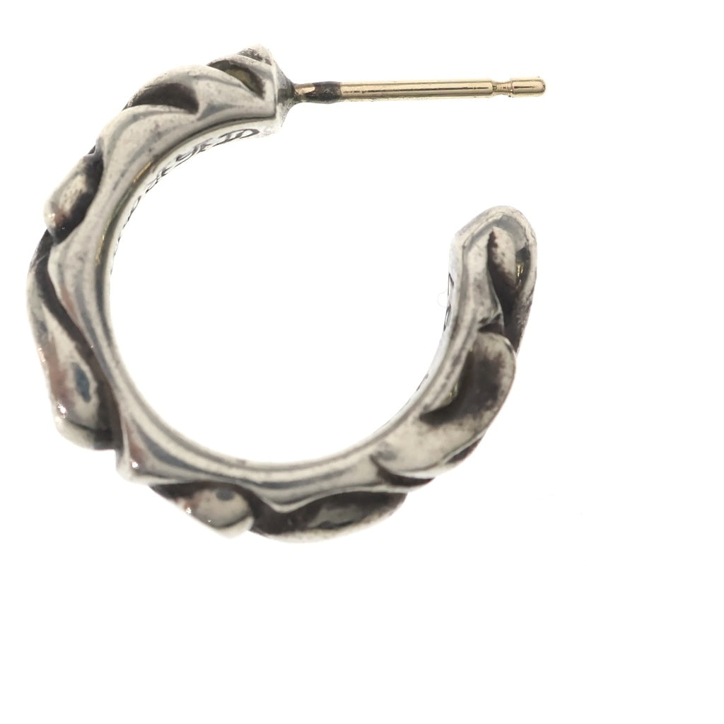 CHROME HEARTS(クロムハーツ) HOOP SCROOL スクロール フープピアス シルバー BCA102