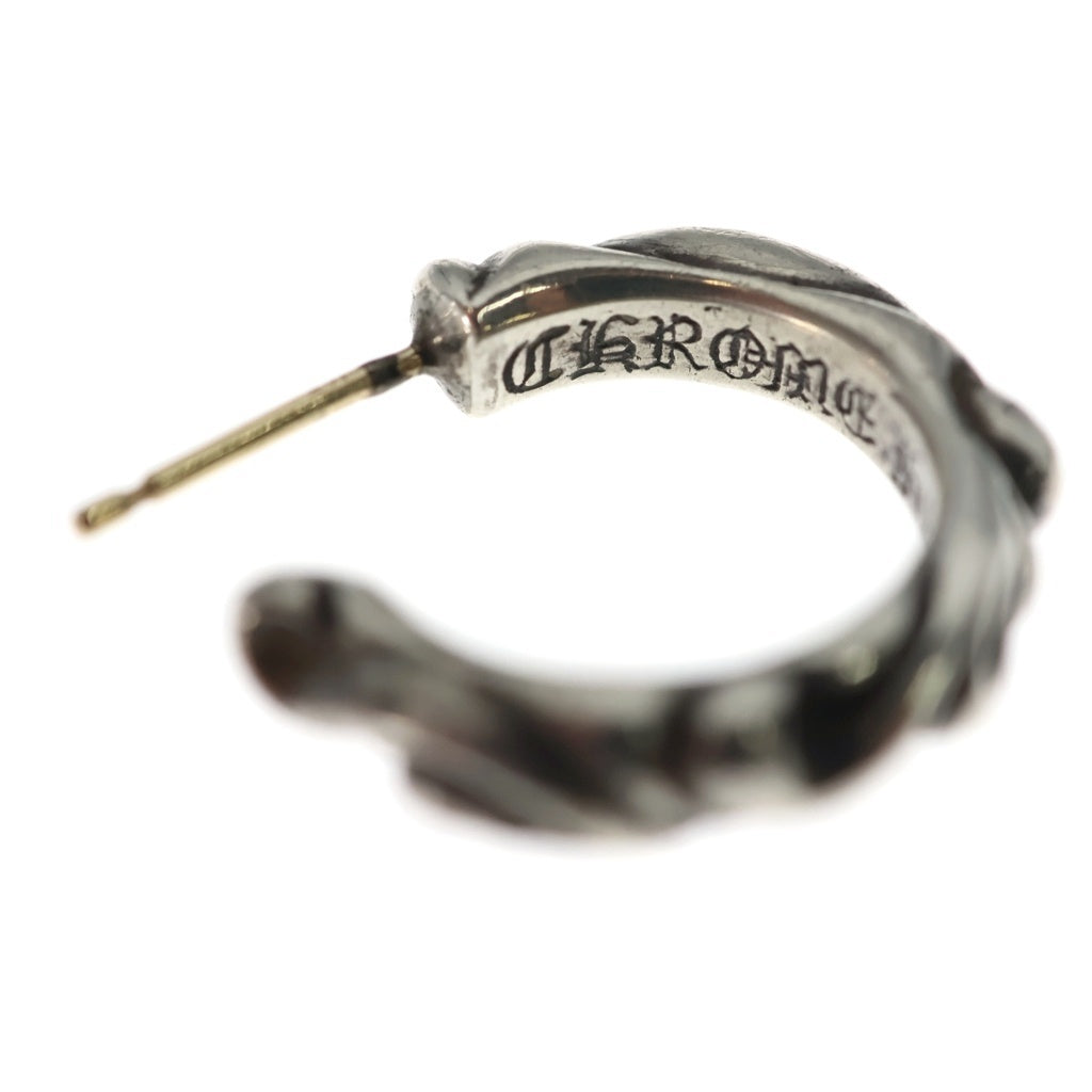 CHROME HEARTS(クロムハーツ) HOOP SCROOL スクロール フープピアス シルバー BCA102