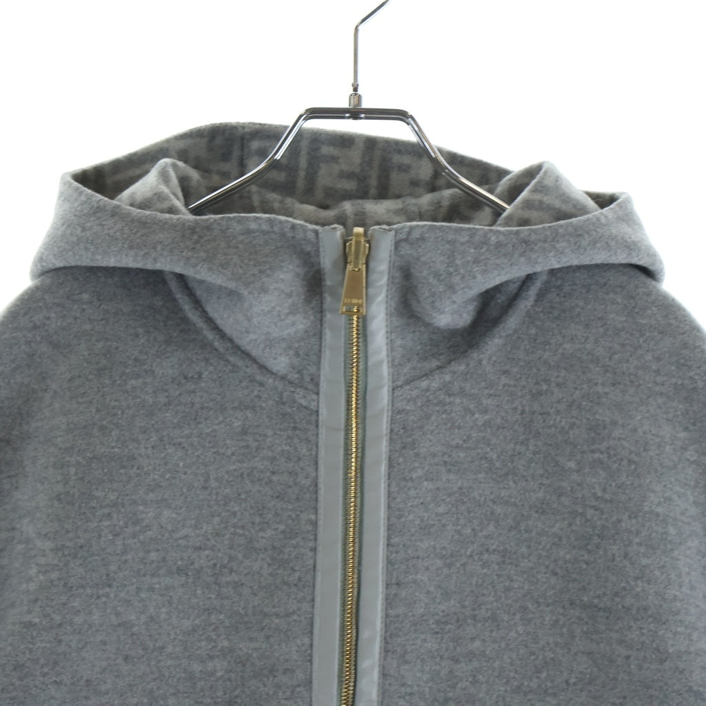 FENDI(フェンディ) FFモチーフ フーデット ジップジャケット ブレー FJ6993 A5HD レディース