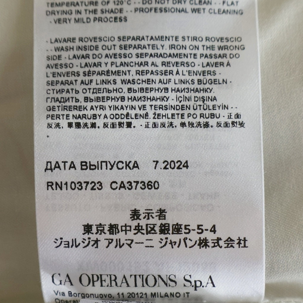 Armani Exchange(アルマーニ エクスチェンジ) ダブルブレストセミコンストラクトブレザー ホワイト XW000192 AF12058 レディース