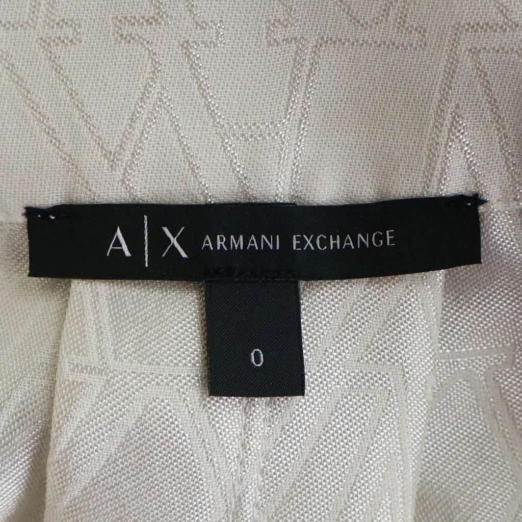 Armani Exchange(アルマーニ エクスチェンジ) フリル スカート ホワイト XW000193 AF12058 レディース