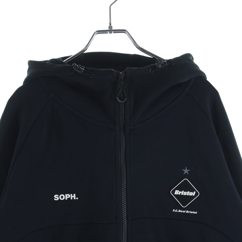 F.C.R.B./F.C.Real Bristol/FCRB(エフシーアールビー/エフシーレアルブリストル) 21SS VENTILATION HOODIE FCRB-210020 ベンチレーション フーディー ブラック FCRB-210020