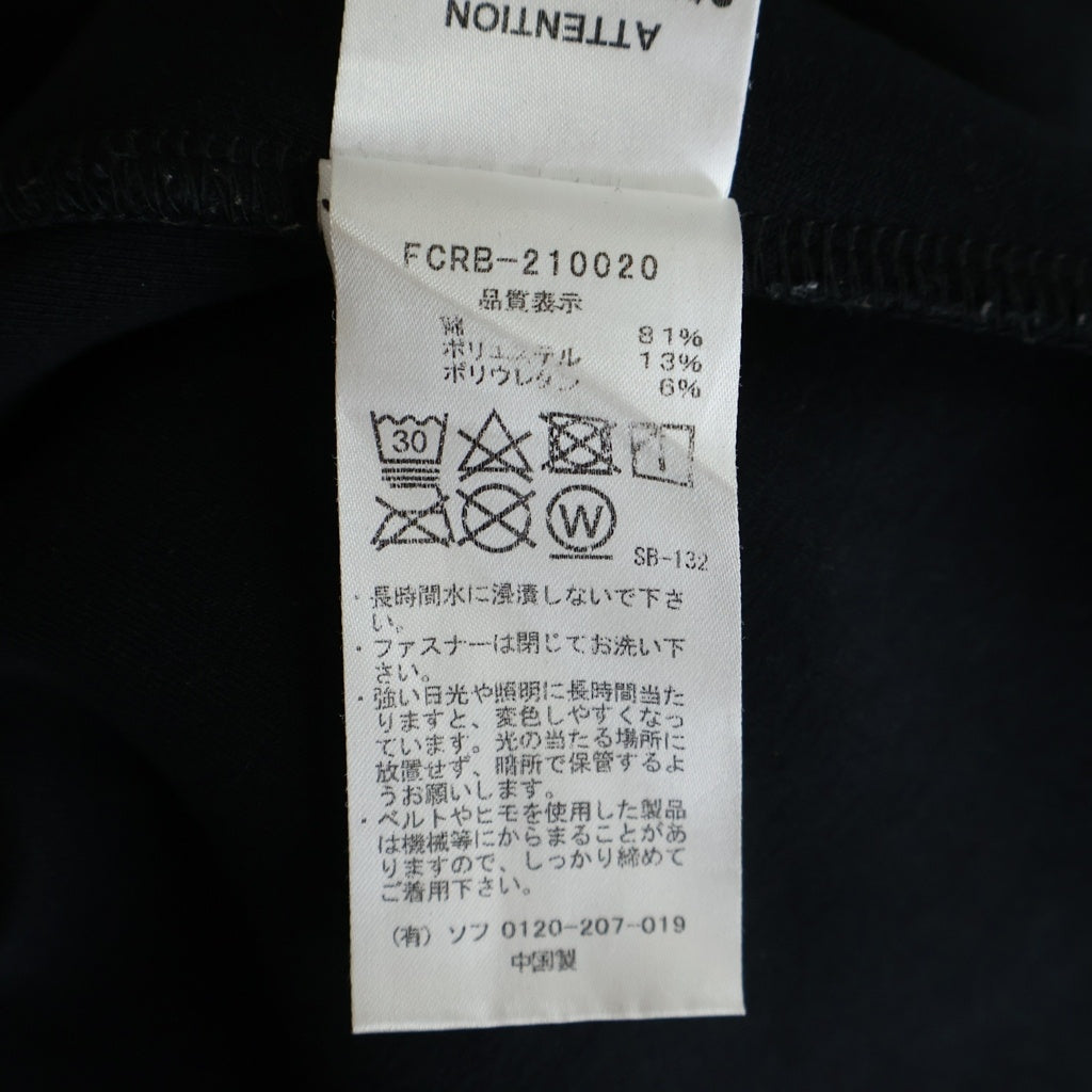 F.C.R.B./F.C.Real Bristol/FCRB(エフシーアールビー/エフシーレアルブリストル) 21SS VENTILATION HOODIE FCRB-210020 ベンチレーション フーディー ブラック FCRB-210020