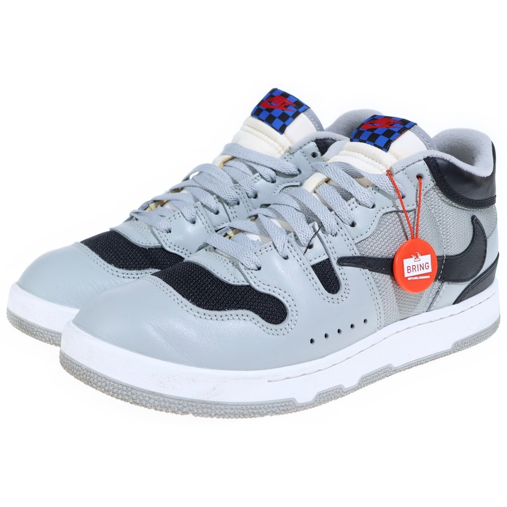 NIKE(ナイキ) ×TRAVIS SCOTT CACTUS JACK ATTACK トラヴィススコット アタック レザーローカットスニーカー グレー US9.5/27.5cm HF4198-001