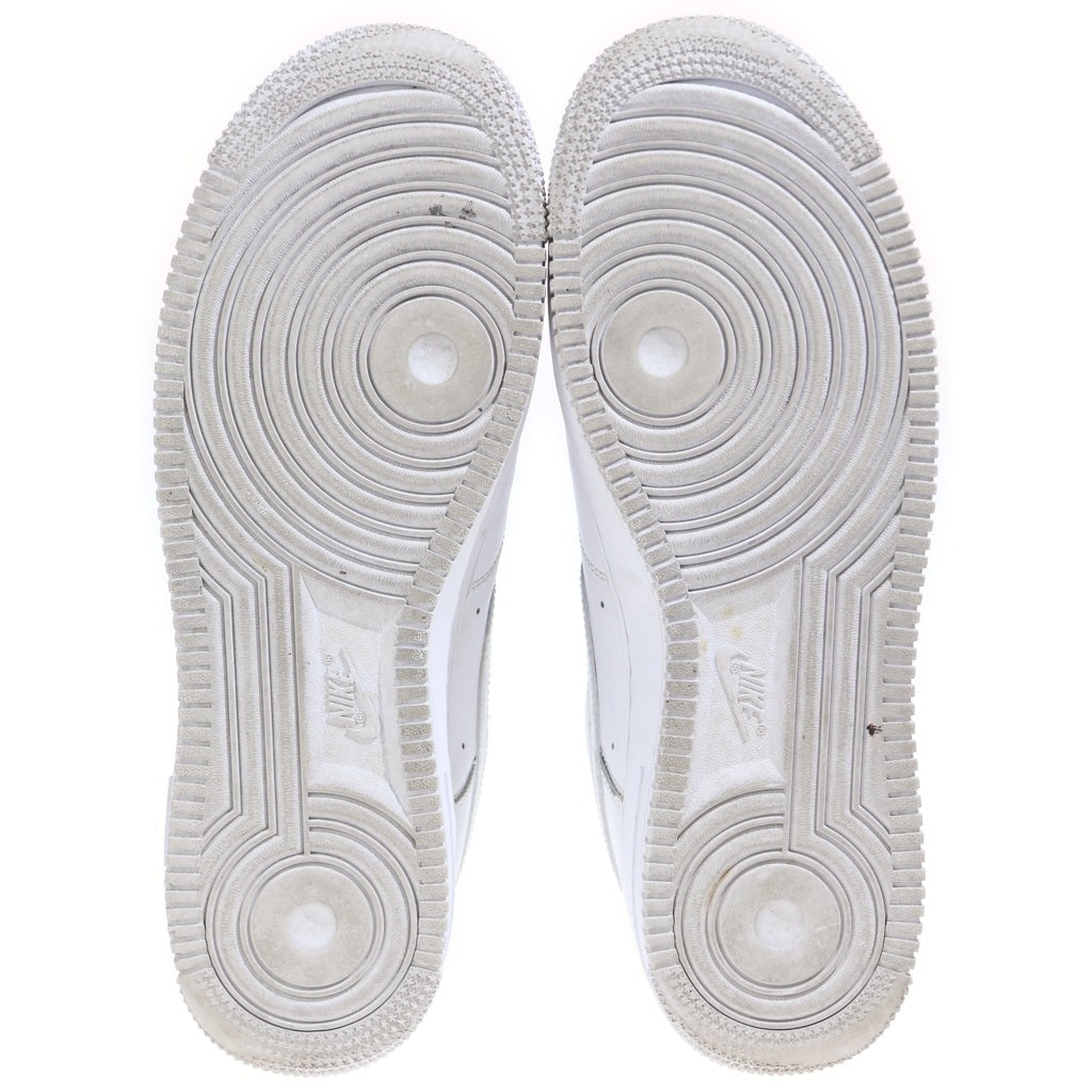 NIKE(ナイキ) ×SUPREME AIR FORCE1 エアフォース1 レザーローカットスニーカー ホワイト US9.5/27.5cm CU9225-100