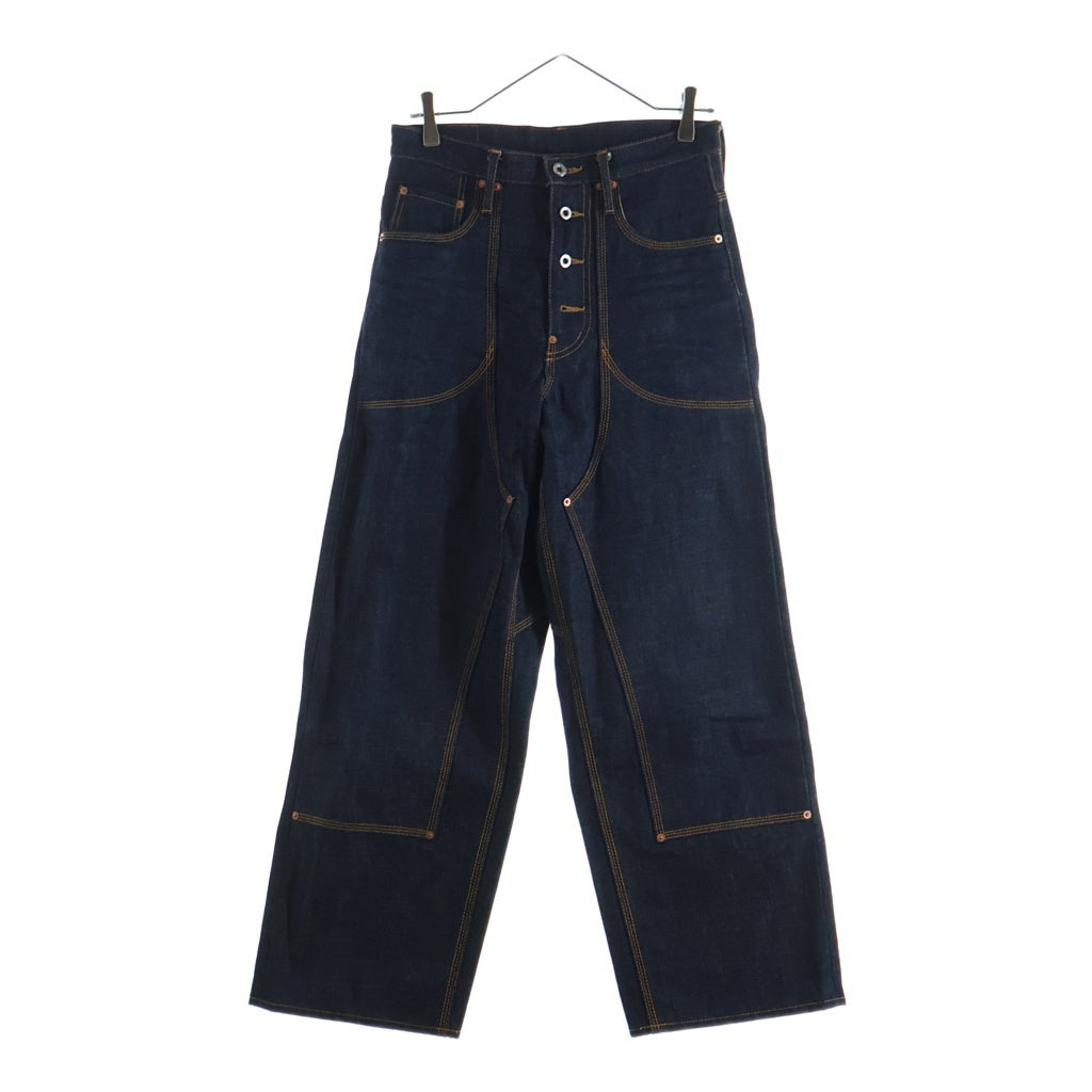 SUGARHILL(シュガーヒル) 24AW CLASSIC DOUBLE KNEE DENIM PANTS クラシックダブルニーデニムパンツ インディゴ CLASS003