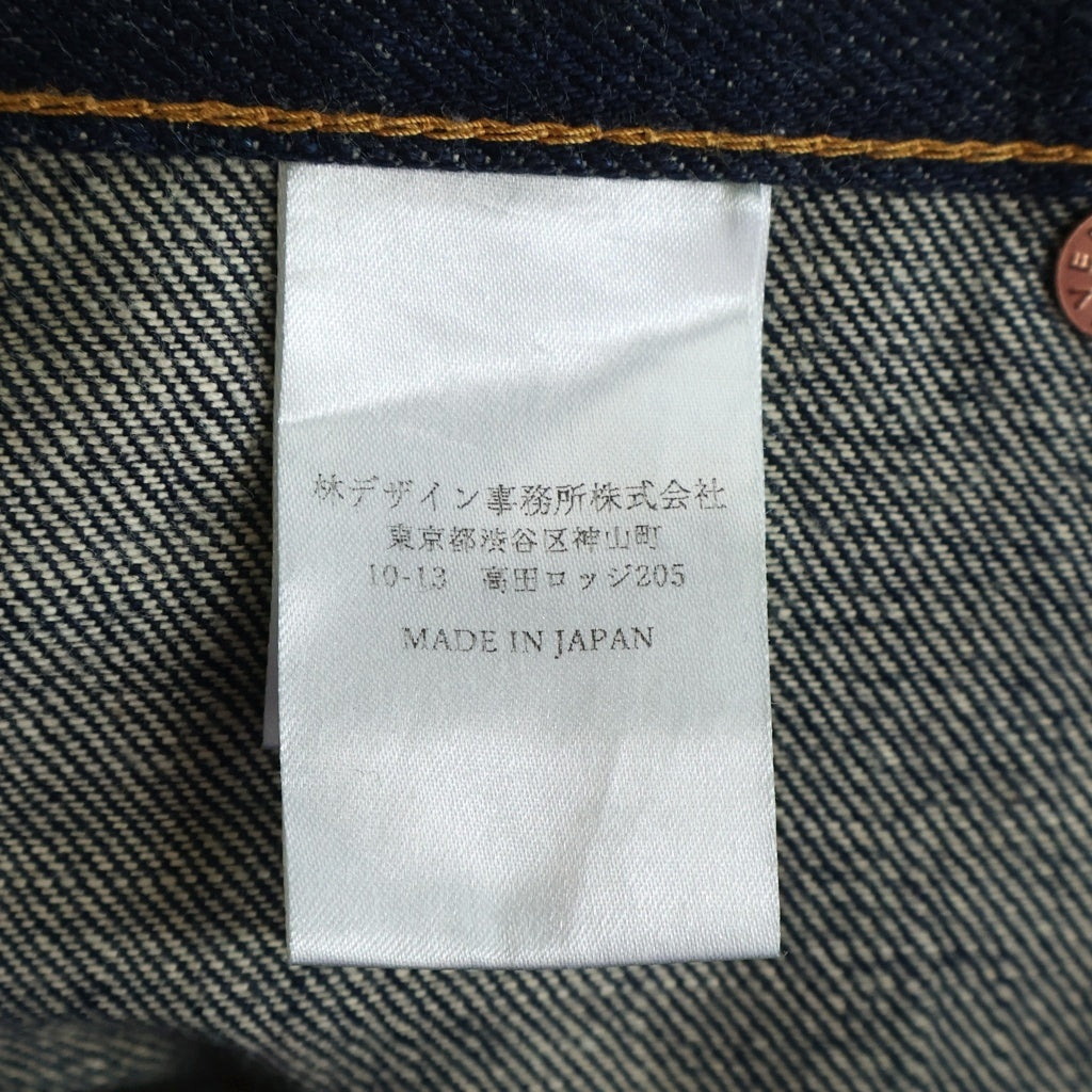 SUGARHILL(シュガーヒル) 24AW CLASSIC DOUBLE KNEE DENIM PANTS クラシックダブルニーデニムパンツ インディゴ CLASS003