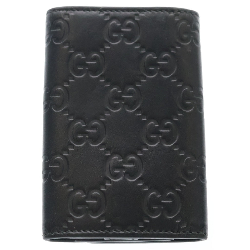 GUCCI(グッチ) グッチシマ 6連キーケース ブラック 473924・496085