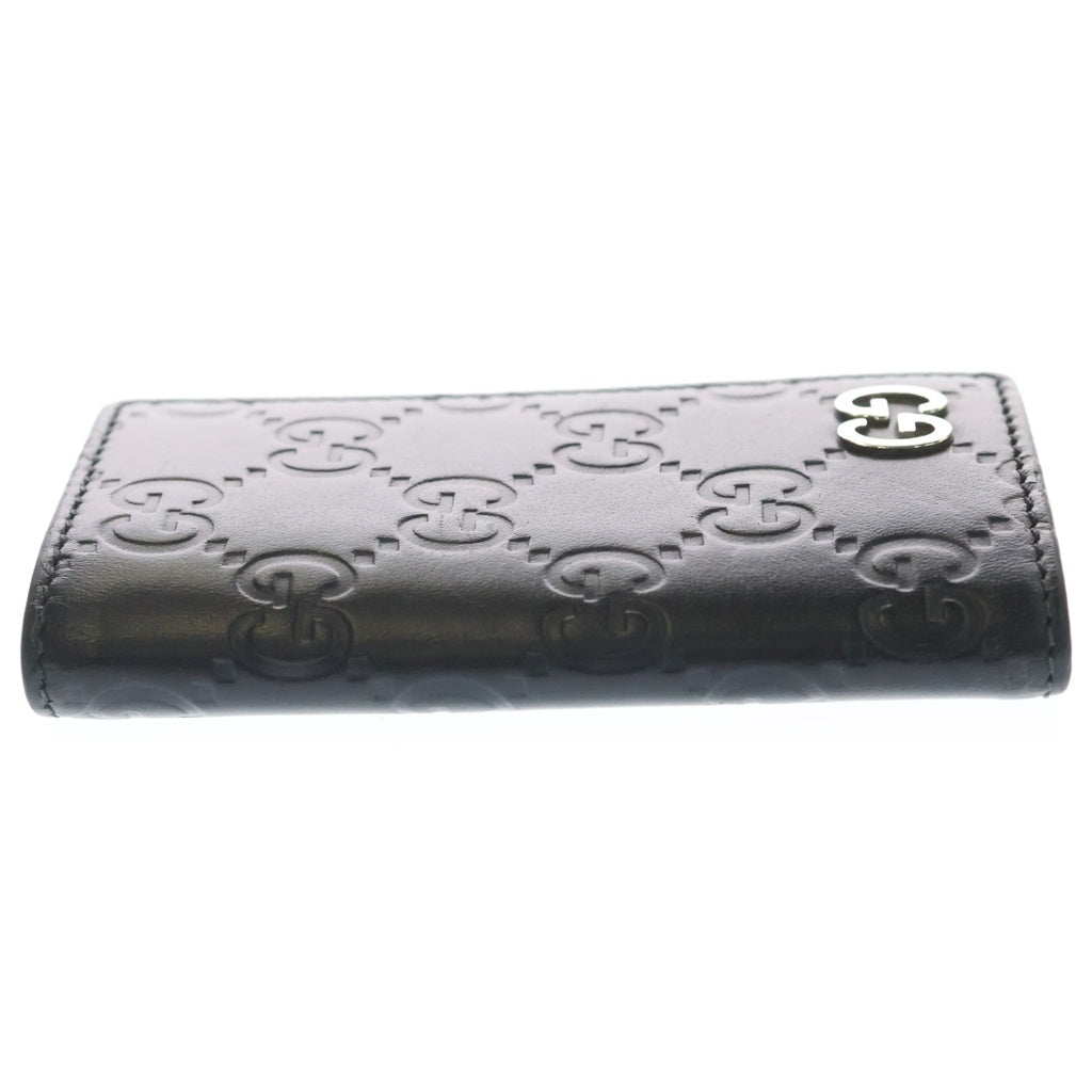 GUCCI(グッチ) グッチシマ 6連キーケース ブラック 473924・496085