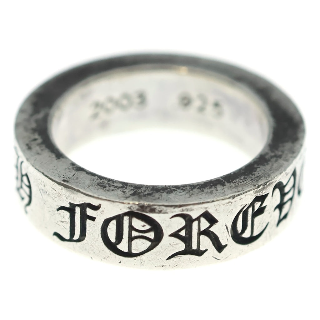 CHROME HEARTS(クロムハーツ) 6mm SPACER FOREVER 6mmスペーサーリング フォーエバーシルバーBCA337