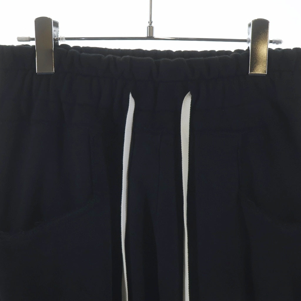 cvtvlist(カタリスト) 24SS コットン スウェットパンツ ブラック 2401010401