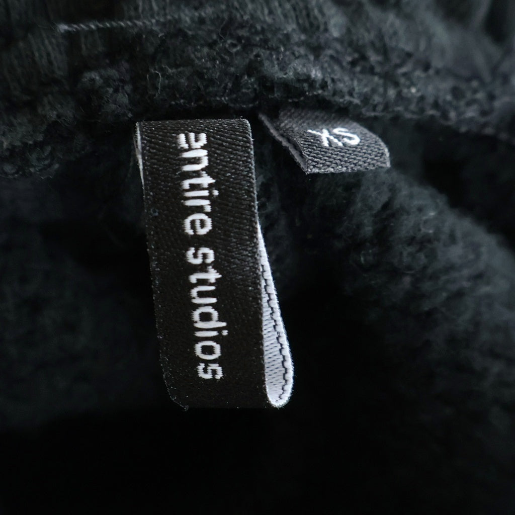 entire studios(エンタイア スタジオ) FULL SWEATPANT フルスウェットパンツ ブラック
